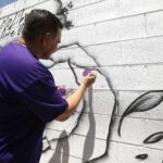 Participa Pérez Cuéllar en mural comunitario 4 IMG 2134