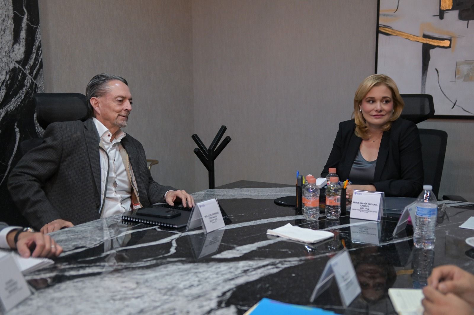 Revisa Maru Campos con empresarios planes para desarrollo industrial en ...