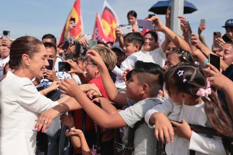 Encabeza Claudia Sheinbaum entrega de viviendas del Bienestar en Nuevo León