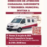 Invita Tesorería a aprovechar descuentos en Unidad Móvil en Zaragoza 1 6a6a5f6b7a9a6 6a6a5f6b7a9b1 e1785358351597
