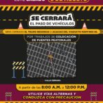 Cerrará Seguridad Vial tramo del viaducto Mártires del 68 por obras peatonales 1 6a764aaaa73e2 6a764aaaa73e3