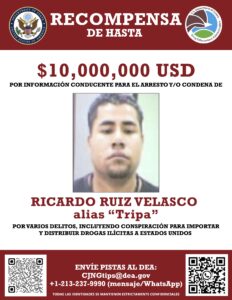Declara DEA a líder del CJNG como su principal objetivo y eleva recompensas 8 Reward Posters Spanish 4