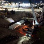 Traslada Municipio estructuras de 230 toneladas para nueva Gaza de Teófilo Borunda 3 3 6