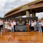 Devela Bonilla monumento a Francisco Barrio en Circuito Universitario 1 WhatsApp Image 2026 09 05 at 2.46.04 PM