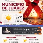 Prevén viernes templado y con ligera posibilidad de lluvia en Ciudad Juárez 1 6abfb5fb8dfd5 6abfb5fb8dfd7