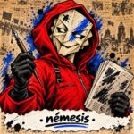 Nemesis de papel en rojo