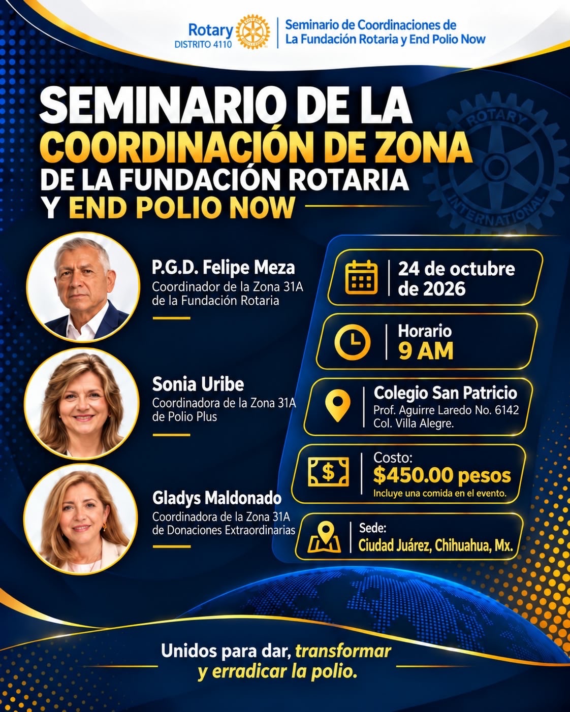 Unen esfuerzos rotarios contra la polio con carrera y seminario en Ciudad Juárez 3 f7ee7bd2 864f 49a5 97bf 68b1b54a3966
